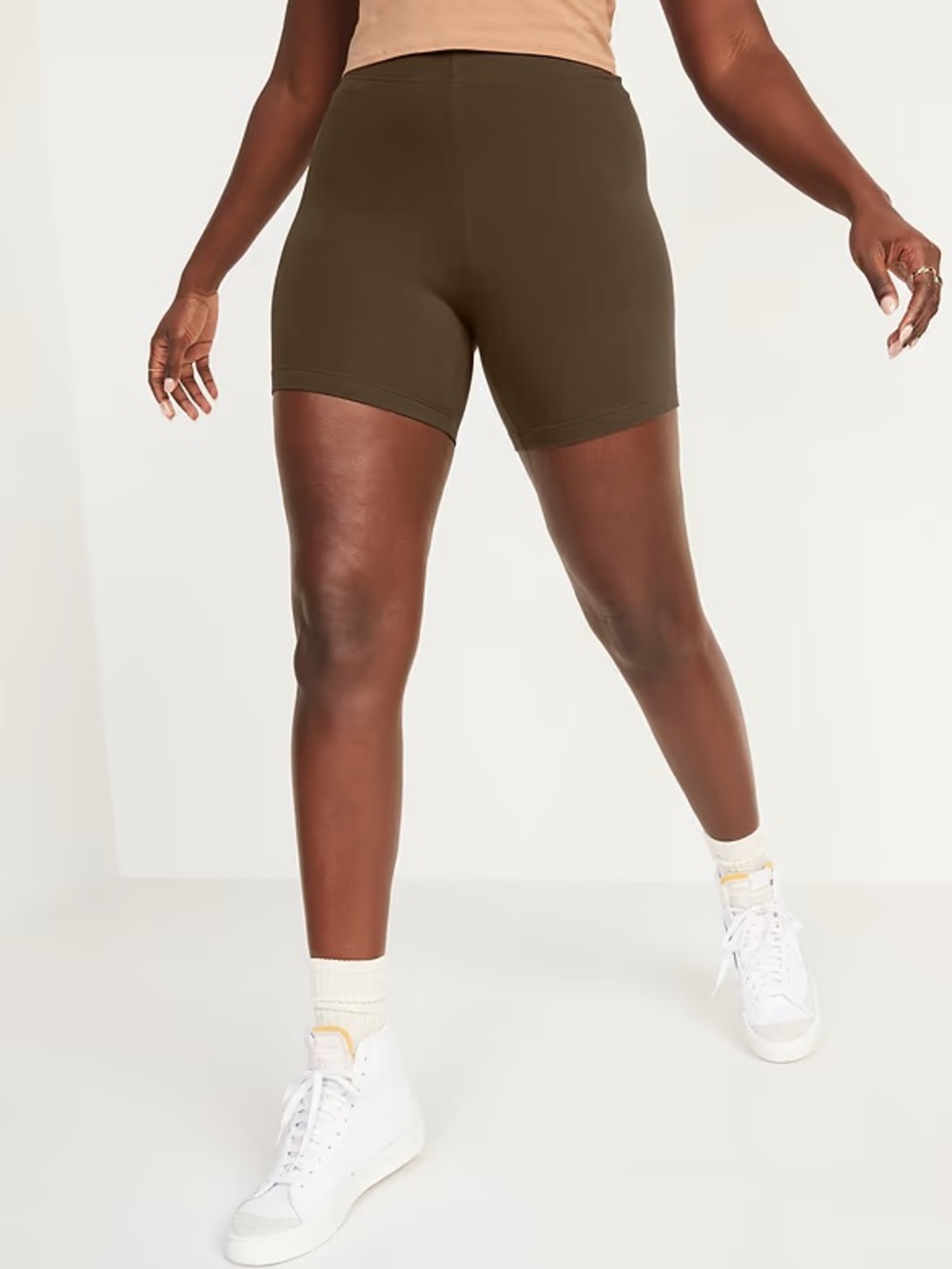 Old navy cotton jersey shorts walnut 5inch inseam